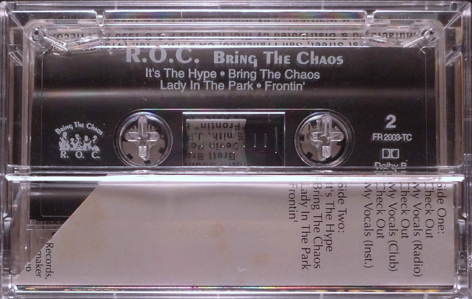 Bring The Chaos by Renaissance Of Chaos (R.O.C.) (Tape 1993 Riot Records)  in San Jose | Rap - The Good Ol'Dayz